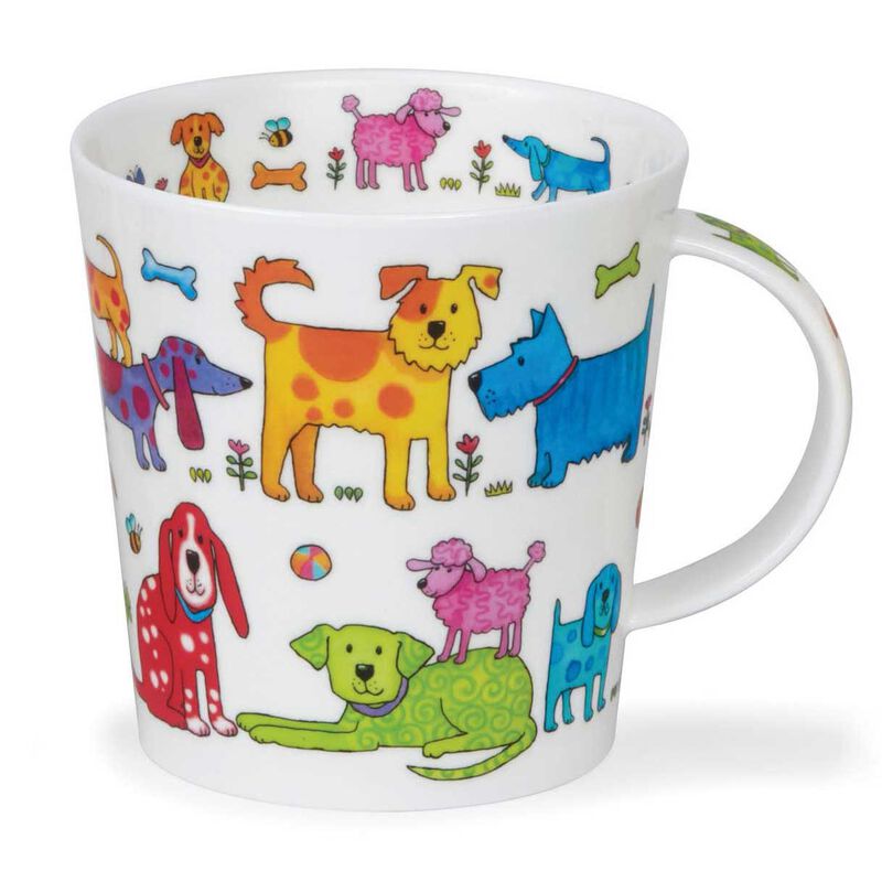 Dunoon Cairngorm Colourful Crew Dog Mug image number 0