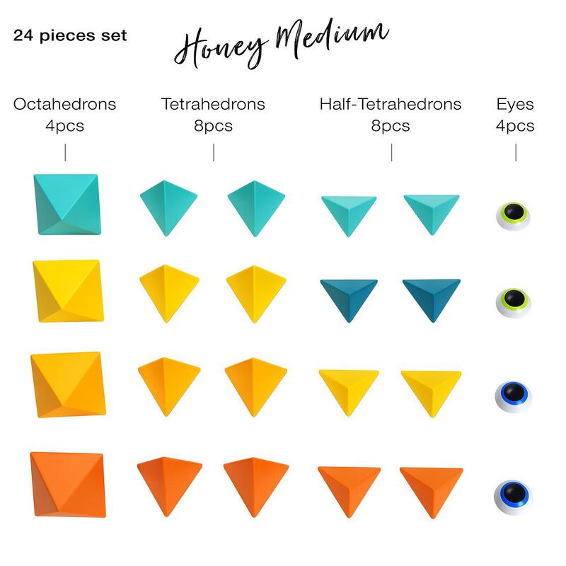 Trido Honey - Medium 24Pcs image number 1