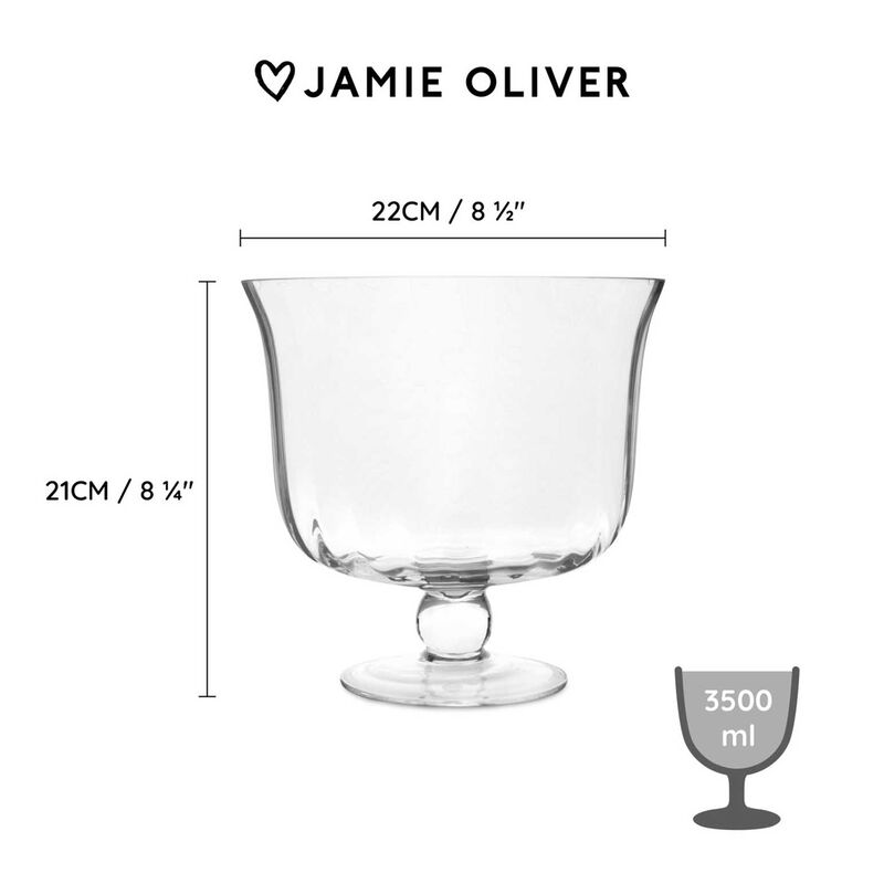 Jamie Oliver Big Love Glass Showstopper Bowl 22cm 3.5L image number 2