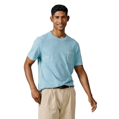 Aubin Hareby Garment Dyed Pocket Tee