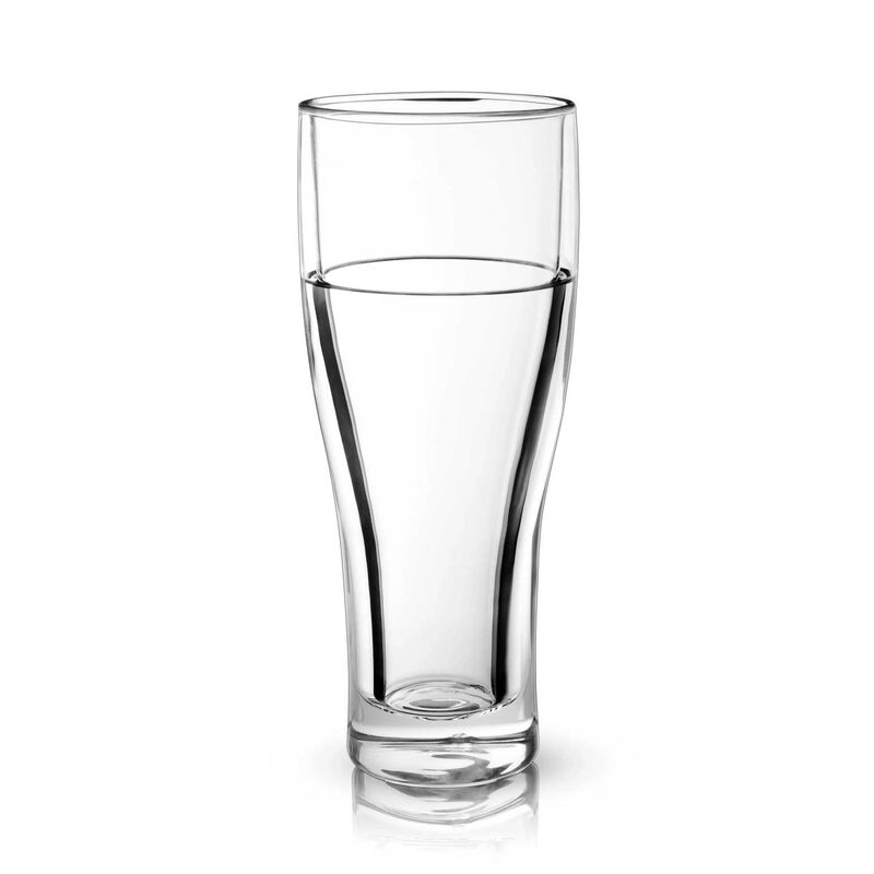 Viski Glacier: Double Walled Chilling Beer Glass image number 1