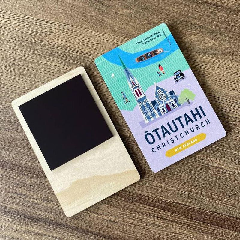 Robertson Creative Otautahi Wooden Fridge Magnets image number 1