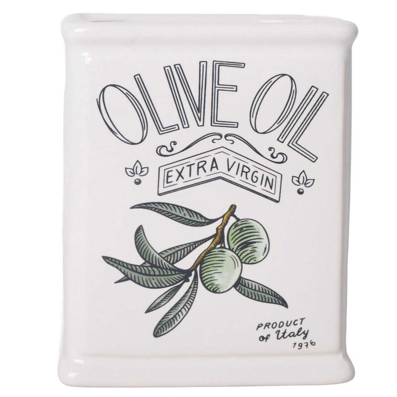 Urban Products Olive Oil Classic Vessel White 14cm image number 0