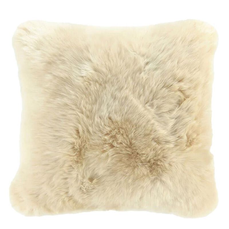 MM Linen NZ Wool Sheepskin Cushion 50x50 image number 2