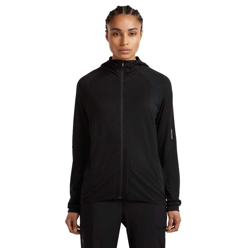 Icebreaker W 150 MerinoFine Ace LS Zip Hoodie UPF image number 0