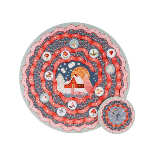 Cath Kidston Xmas Journey So4 Placemats & Coasters