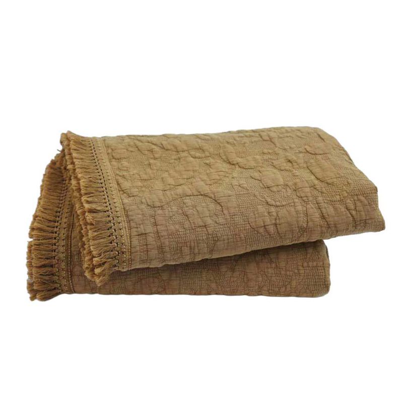 MM Linen Mayen Throw 150x200 - Cumin image number 0