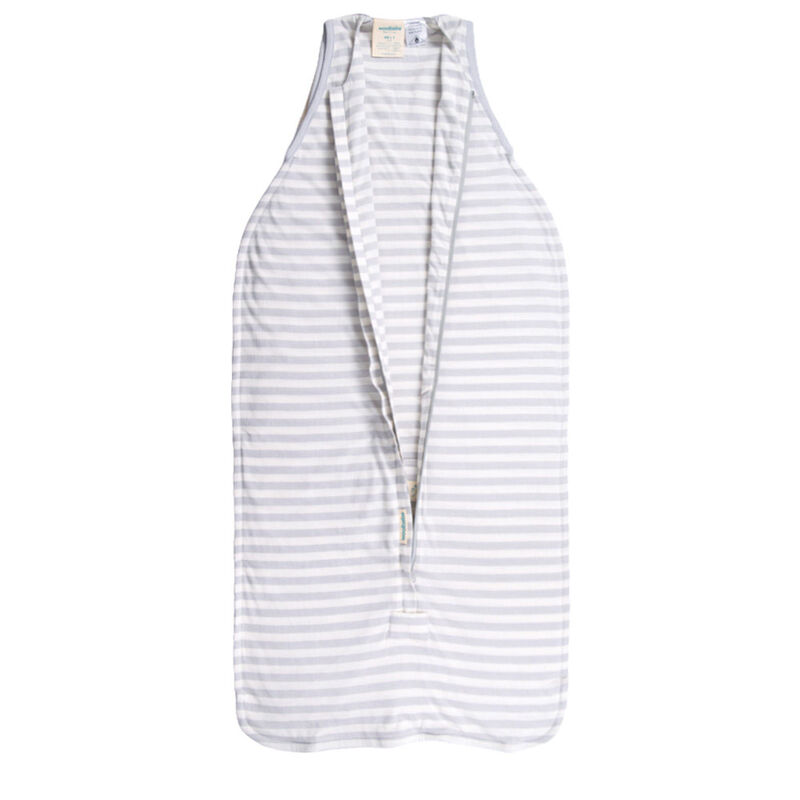 Woolbabe 3 Seasons Front Zip Merino/Organic Cotton Sleeping Bag - Pebble image number 1