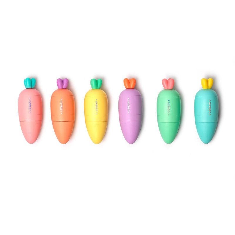 Legami Mini Highlighters Set of 6 - Carrate Team image number 1