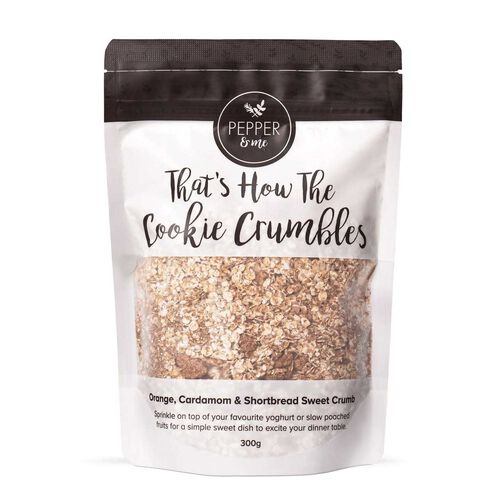 Pepper & Me Thats How The Cookie Crumbles Sweet Crumb 300g