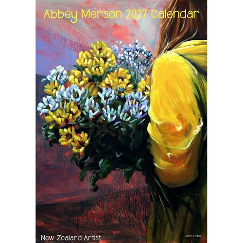 Abbey Merson Wall Calendar 2027