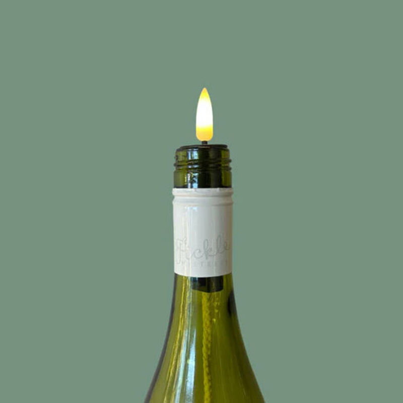 Stellar Haus Bottle Flame With Wick In Gold image number 1