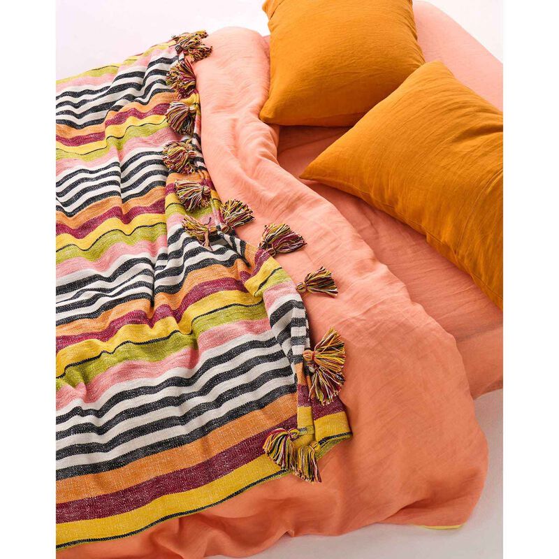 Kip&Co Casablanca Stripe Woven Throw image number 1