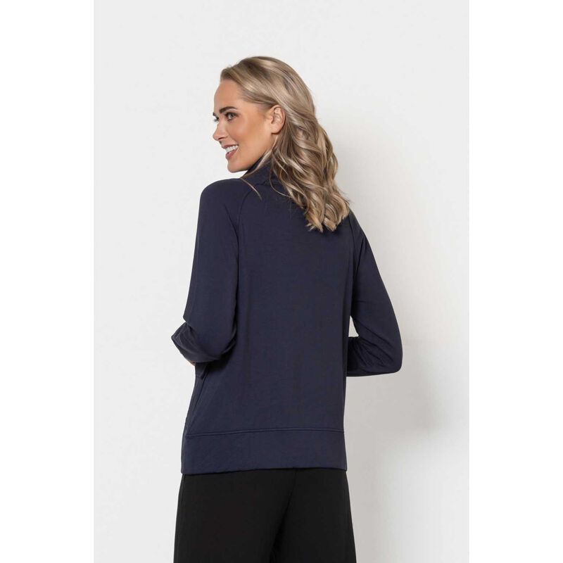 B Essentials by Ballantynes Super Soft Zip Through Sweatshirt image number 1