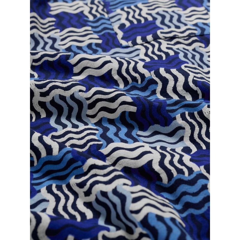 Seasalt Cornwall Bowithick Tunic Weaving Waves Yacht image number 2