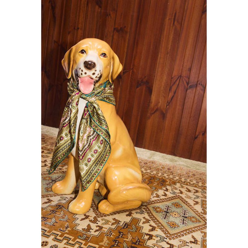 ALÉMAIS Clemenza Silk Scarf image number 1