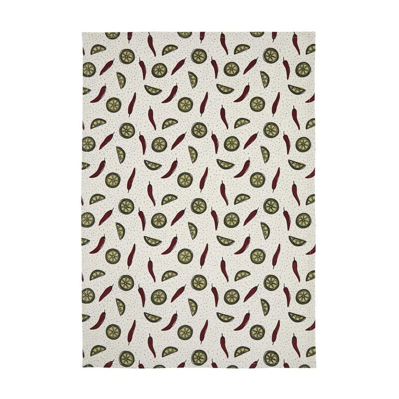 Wallace Cotton Spicy Margarita Tea Towel Set Of 3 image number 2