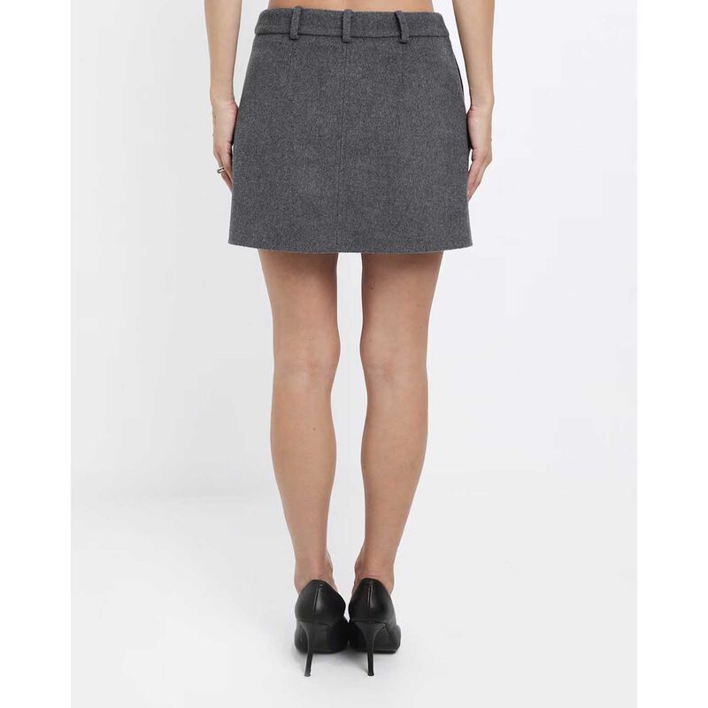 JAG x Rosalie Burns Wool Blend Mini Skirt image number 1
