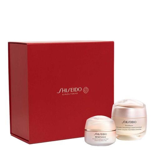 Shiseido Benefiance Wrinkle Smoothing Cream Enriched Set