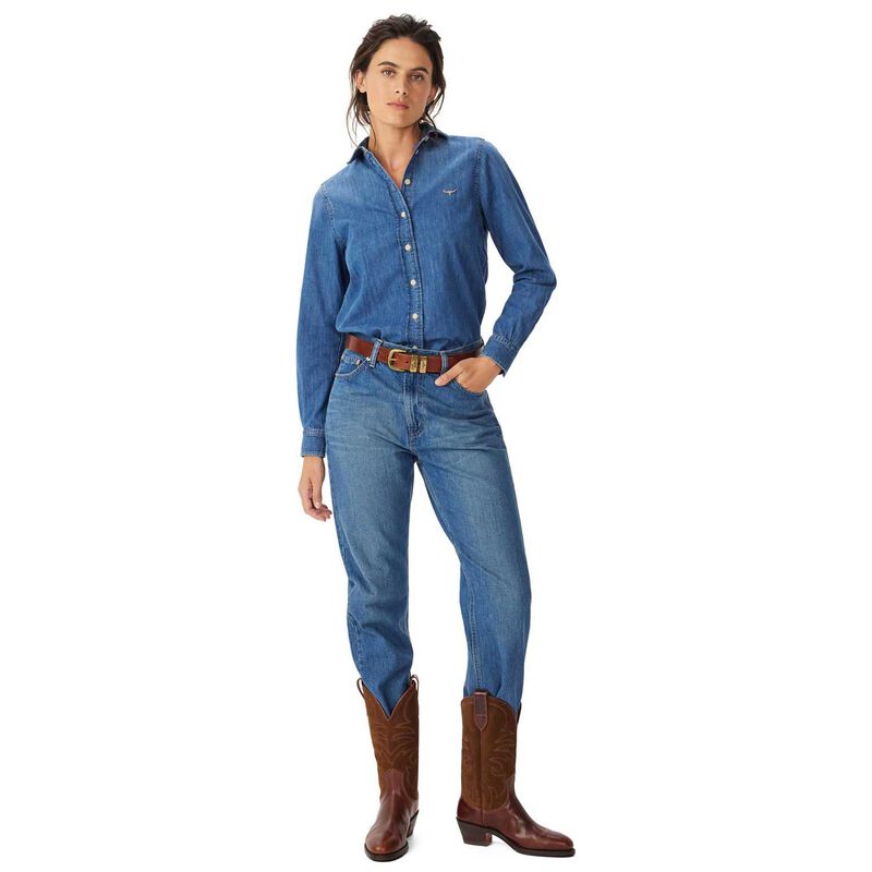 R.M. Williams Olney Denim Shirt image number 3