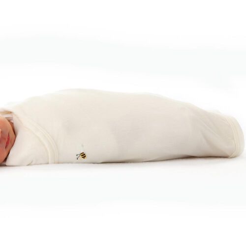Dimples Merino Wool Snuggle Wrap - Classic Cream