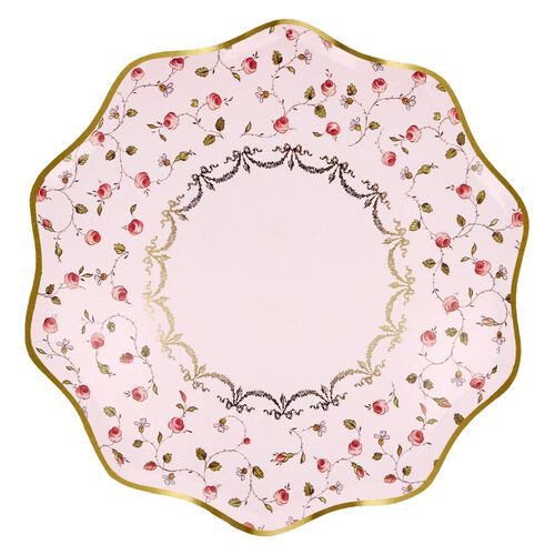 Meri Meri Ladurée Marie-Antoinette Dinner Plates x 8