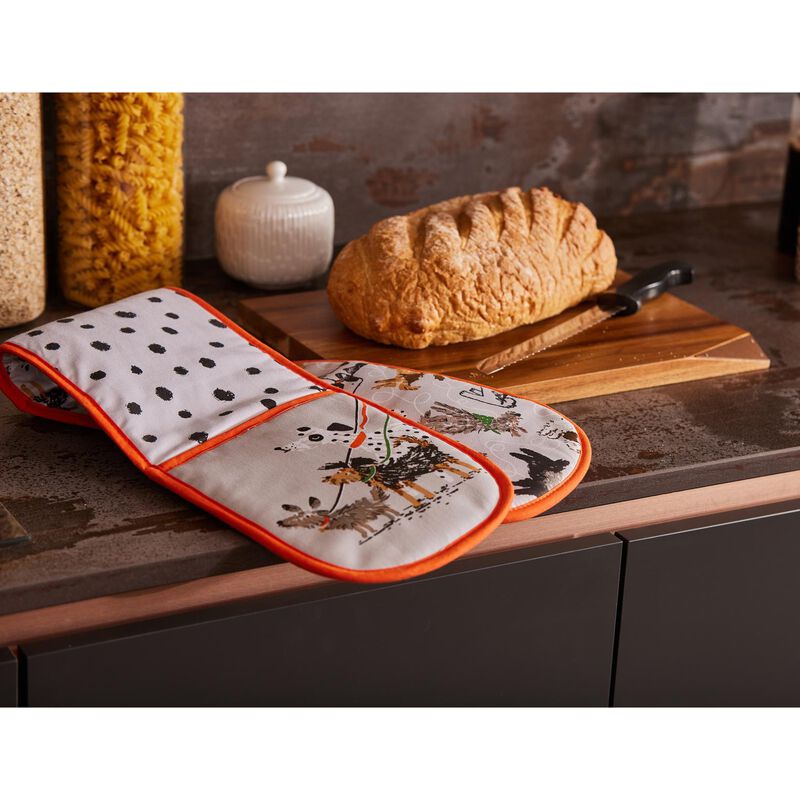 Ulster Weavers Double Oven Glove Dog Days image number 1