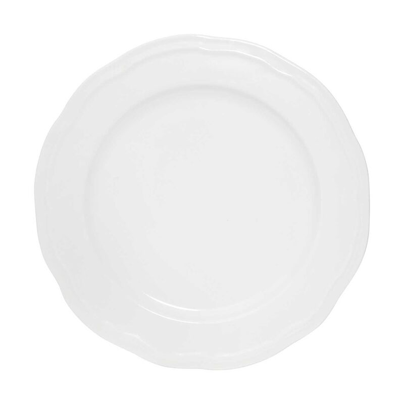 Casa Domani Florence Scallop Rim Dinner Plate 27cm White image number 0