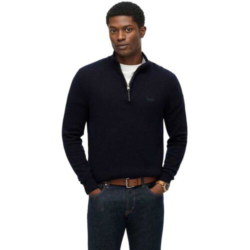 Superdry Wool Blend Half Zip Jumper