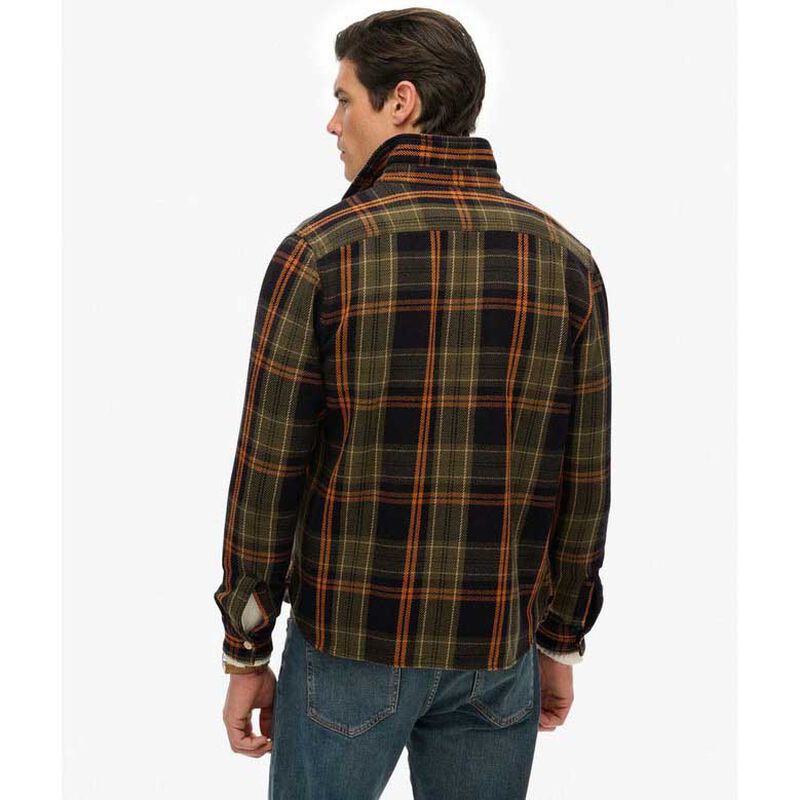 Superdry Merchant Heavy Checked Shirt image number 1