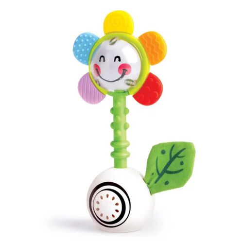 Hape Shake N Sparkle Flower Rattle