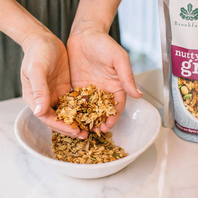 Brookfarm Granola Nutty Maple Vanilla 450g image number 1