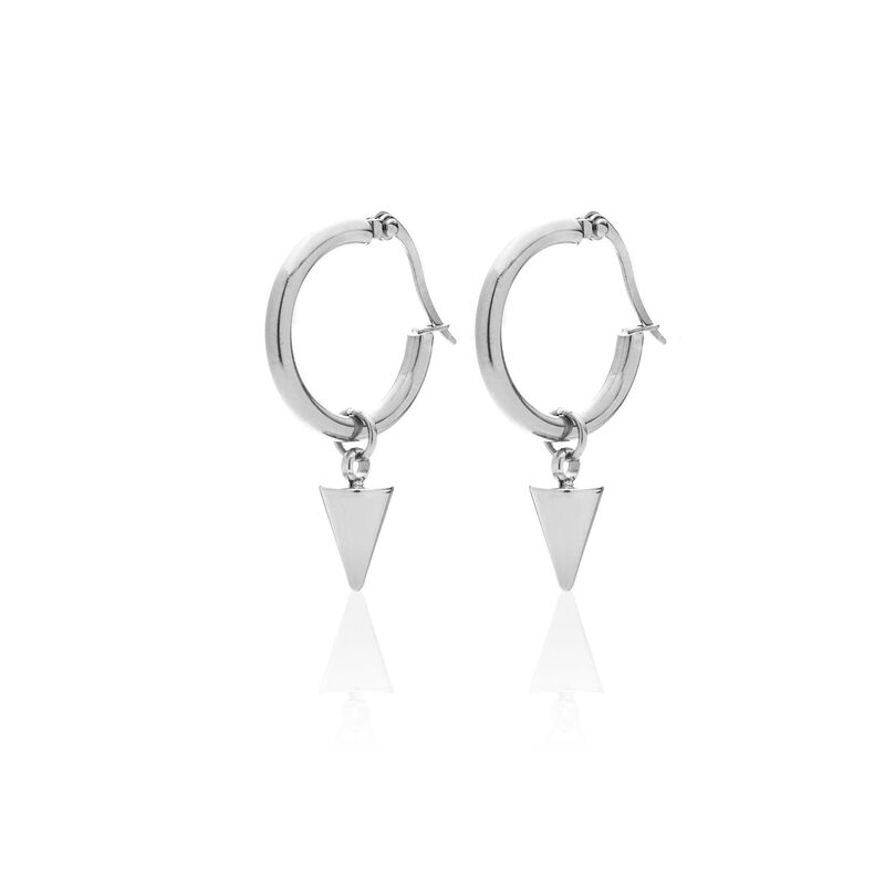 Silk & Steel Kate Hoops image number 0