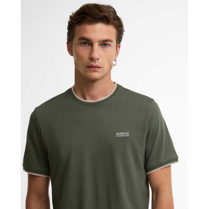 Barbour International Ashmann Tipped T-Shirt image number 2
