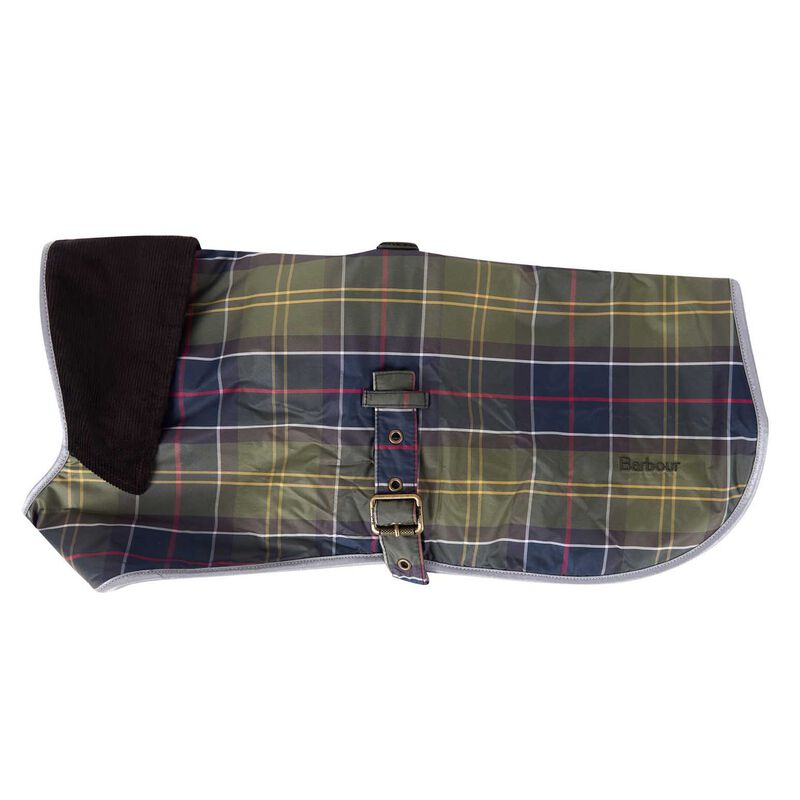 Barbour Tartan Waterproof Dog Coat image number 2