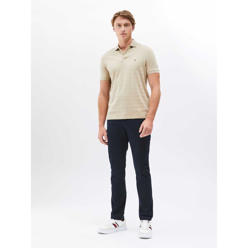 Tommy Hilfiger Merc Jacquard Stripe Reg Polo image number 3