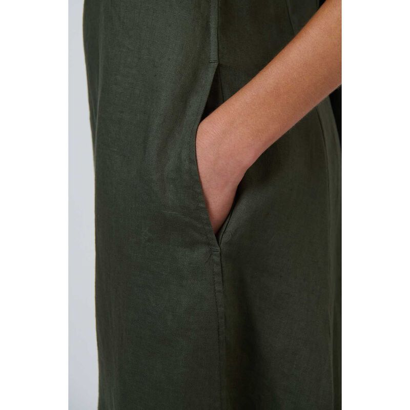 Naturals By O & J Topiary Linen Dress image number 2