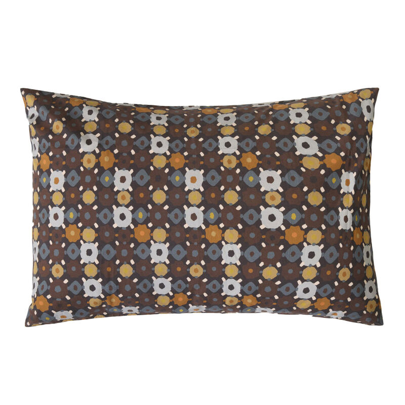 Città Lisbon Pillowcase Pair Blue Black/Multi 76x50cm image number 0