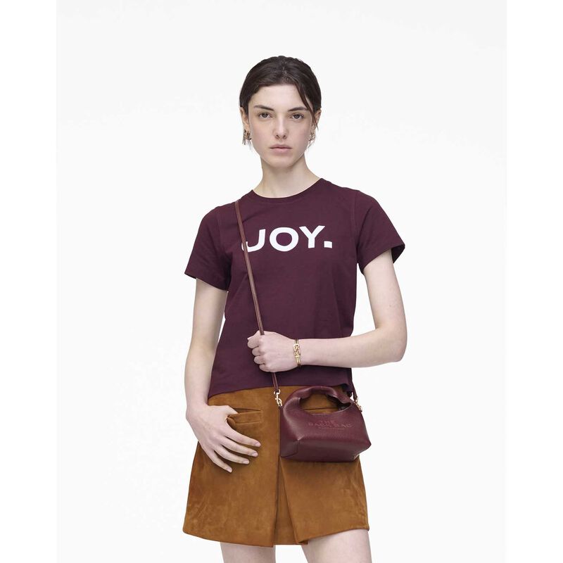 MARC JACOBS The Leather Micro Crossbody Sack image number 1