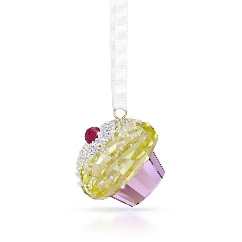 Swarovski Holiday Cheers Dulcis Cupcake Ornament image number 0