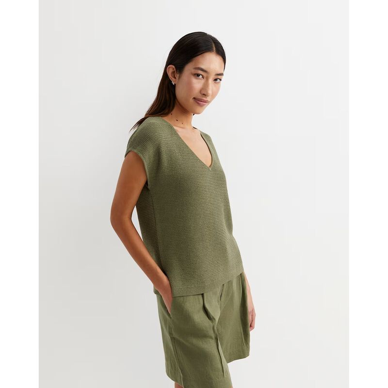Sportscraft Luisa V Neck Knit image number 2