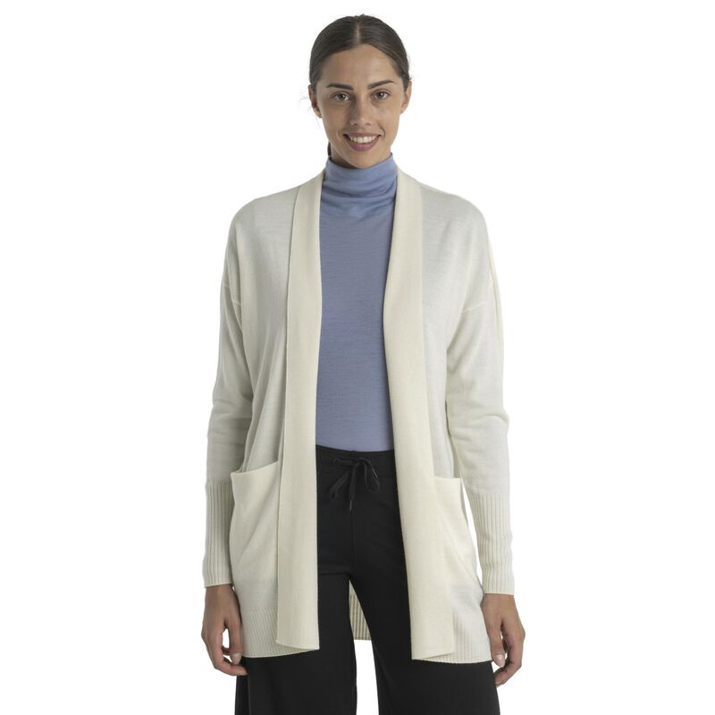 Icebreaker Womens Merino Iseo Long Cardigan Sweater image number 0