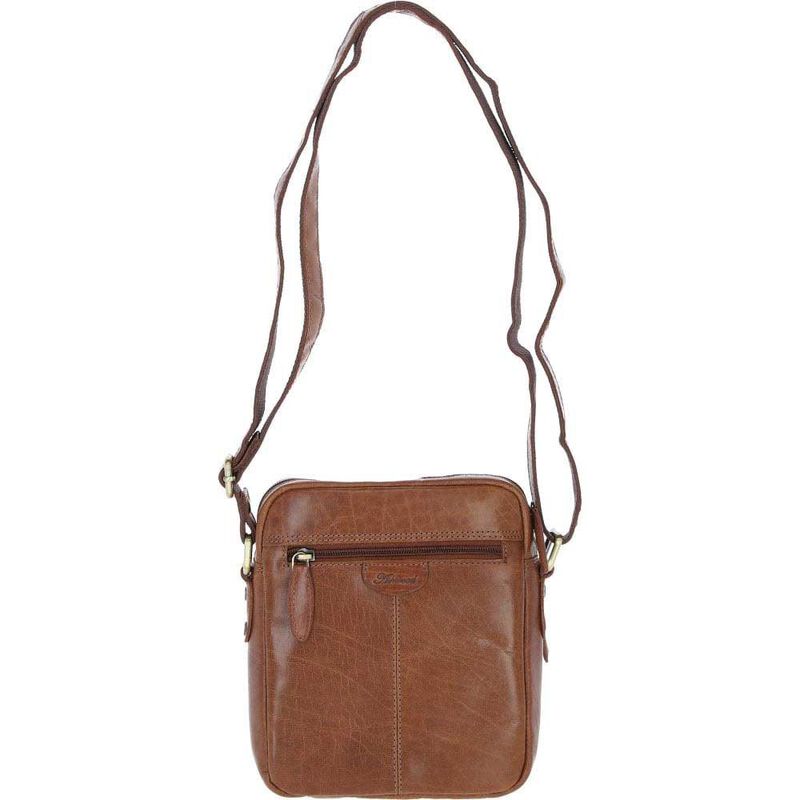 Ashwood Mens Elegant Leather Messenger Bag image number 3