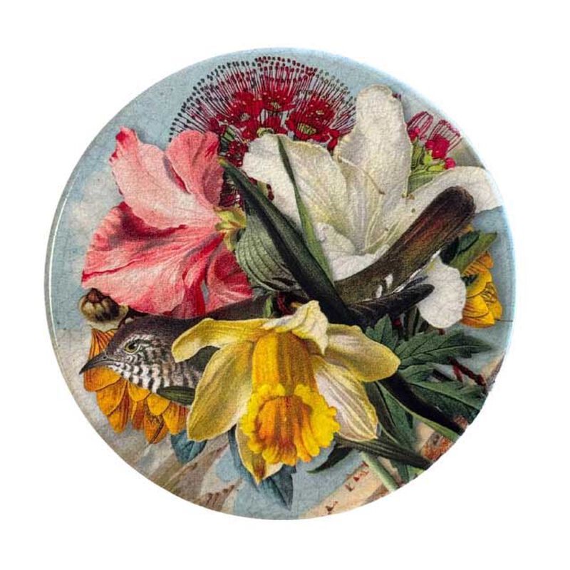 Tanya Wolfkamp Coaster - Vintage - Cuckoo image number 0