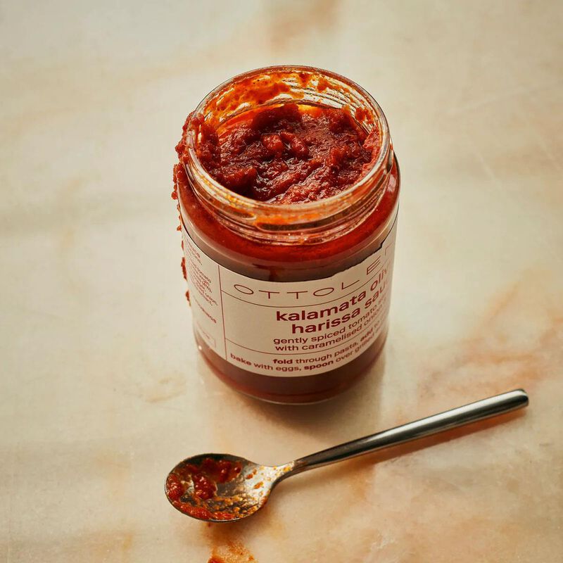 Ottolenghi Kalamata Olive & Harissa Sauce 350g image number 1