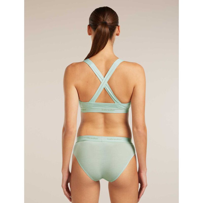 Icebreaker W Merino Blend 125 Cool-Lite Sprite Racerback Bra image number 9