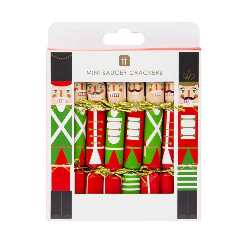 Talking Tables Botanical Nutcracker Christmas Saucer Crackers image number 0