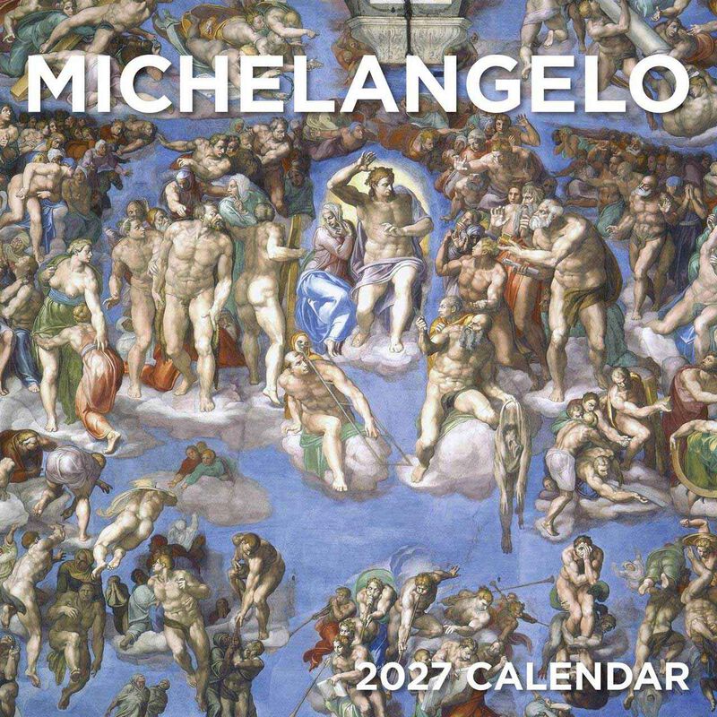 Pomegranate Michelangelo Wall Calendar 2027 image number 0