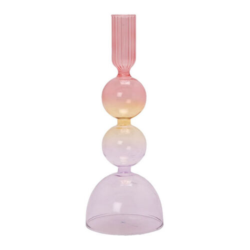 Eja Glass Candleholder