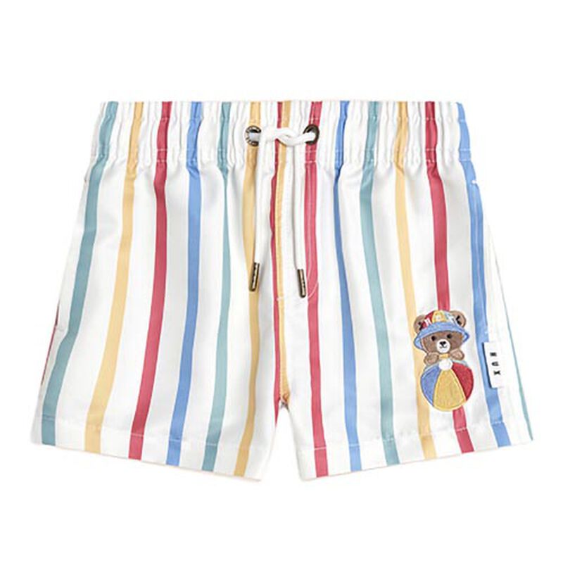 Huxbaby Huxbear Stripey Swim Shorts 3-5Y image number 0